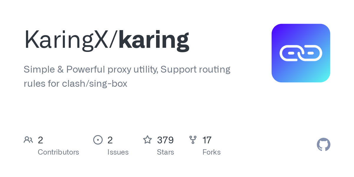 节点客户端推荐：Karing，支持 Win / Mac / 安卓 / iOS，并附使用教程